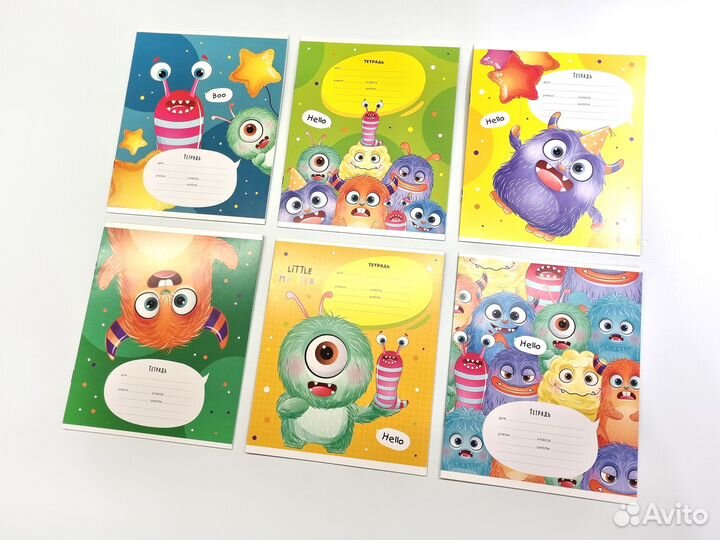 Тетради школьные набор из 3х штук