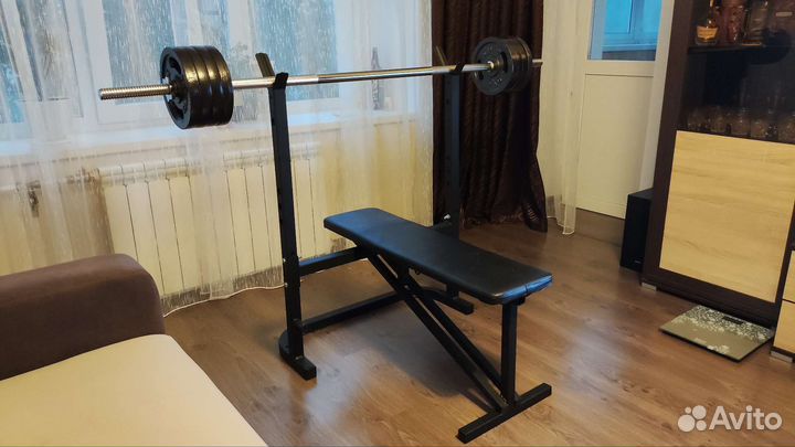 Скамья-стойка для жима