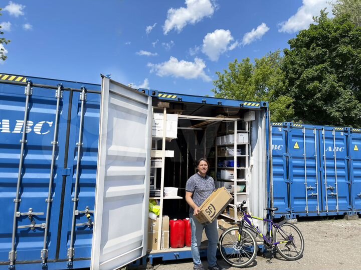 Контейнер для хранения в Балашихе 15 м²