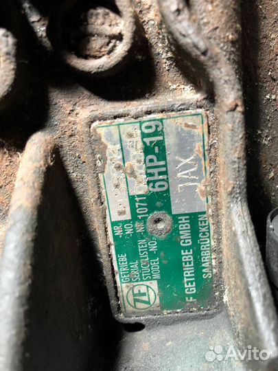 Кпп автоматическая (АКПП) Audi A6 4F/C6 2007 6HP19