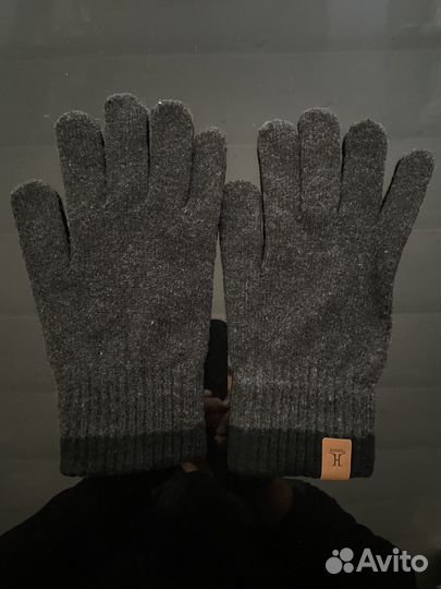 Перчатки мужские полушерстяные