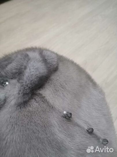 Шапка норковая, берет