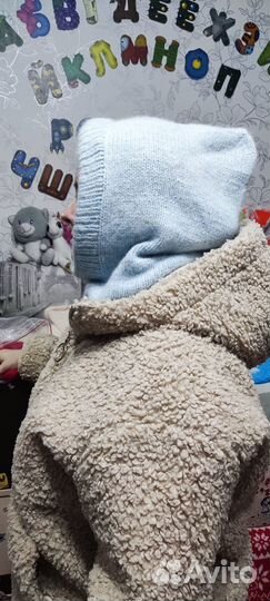 Капор из пуха норки, р-р52-58