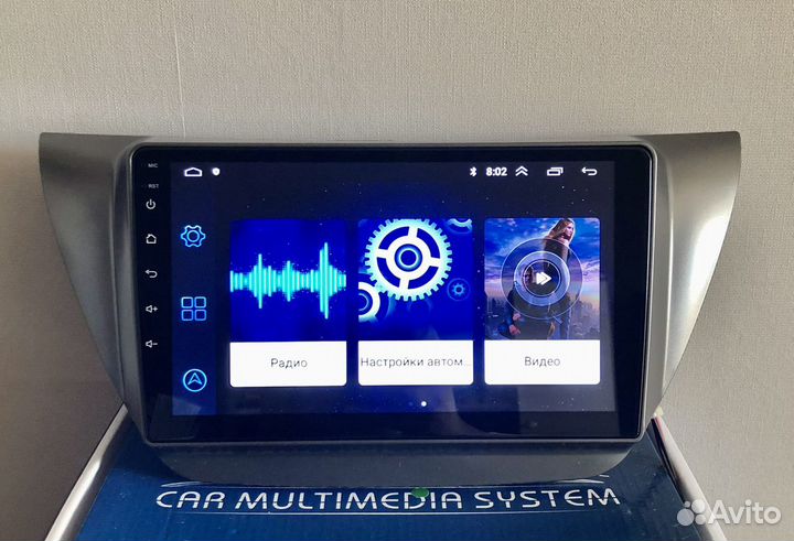 Штатная магнитола Mitsubishi lancer 9