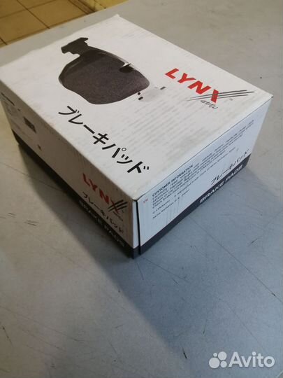 Колодки тормозные передние lynxauto