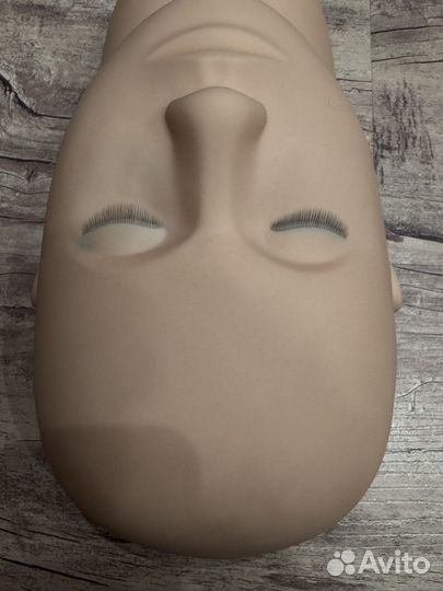 Голова-манекен для наращивания ресниц