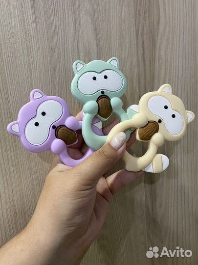 Силиконовые грызунки