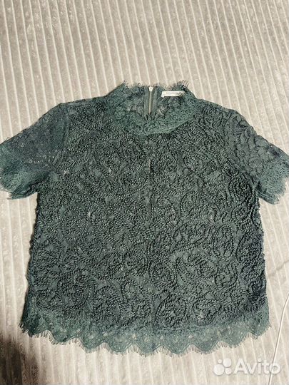 Кружевная блуза Zara S