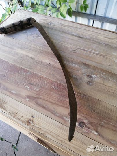 Коса ручная старинная