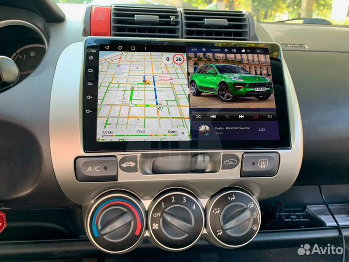 Автомагнитола CC3L Camry 30 2001-06 wood