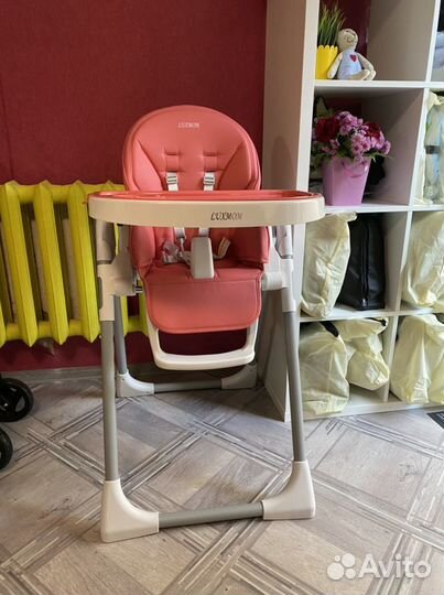 Стул для кормления Luxmom (кораловый)