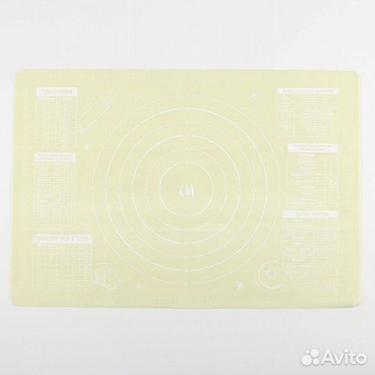 Силиконовый коврик для выпечки «В гостях у бабушки