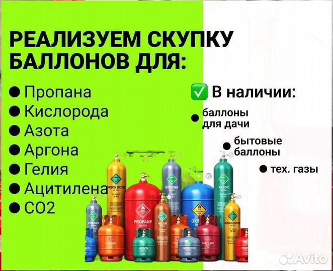 Баллоны Аргон. Покупка