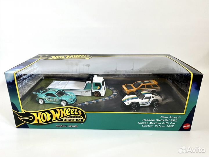 Hot wheels premium Диорама Greddy