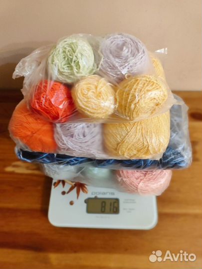 Пряжа для вязания пакетом