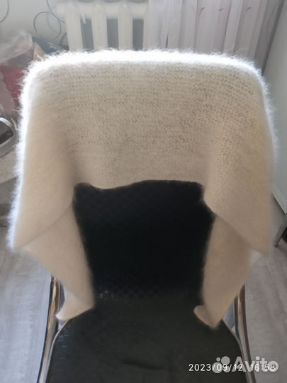 Косынка из пуха собаки