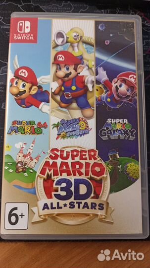 Super Mario 3D all stars для Nintendo Switch