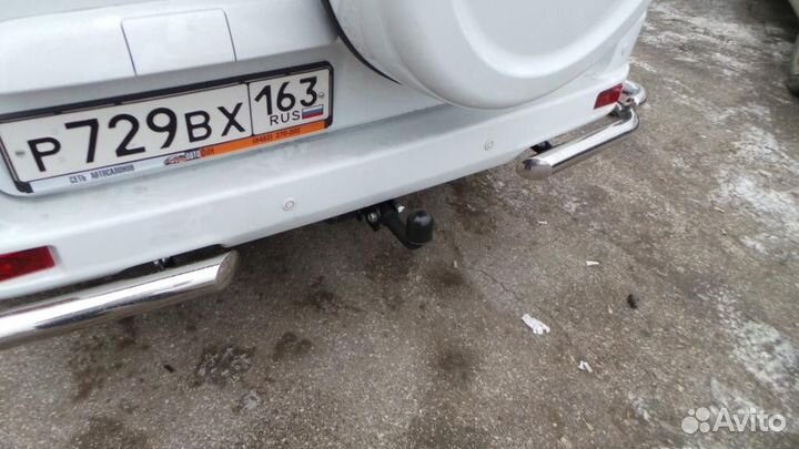 Фаркоп УАЗ Патриот с электрикой