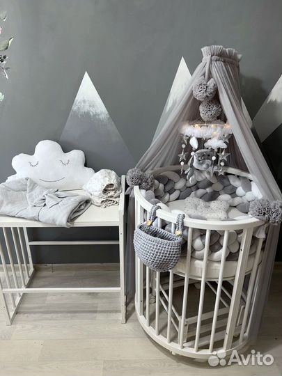 Детская кровать бук 8/1