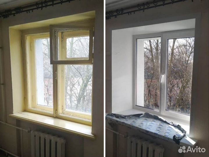 Окна рехау новые / монтаж пластиковых окон