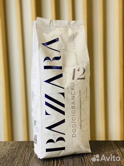 Кофе в зернах Bazzara Dodicigrancru 1кг