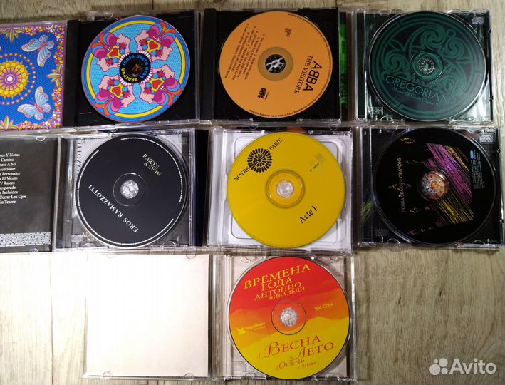 Кассеты, Audio CD, мр3 диски