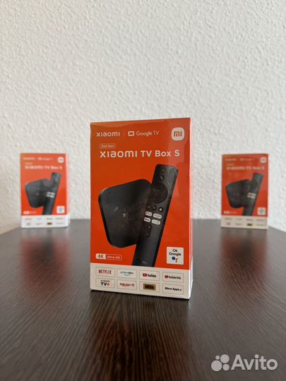 Xiaomi mi tv box s 2 gen (Новая / Гарантия)
