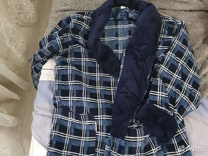 Мужской махровый халат новый