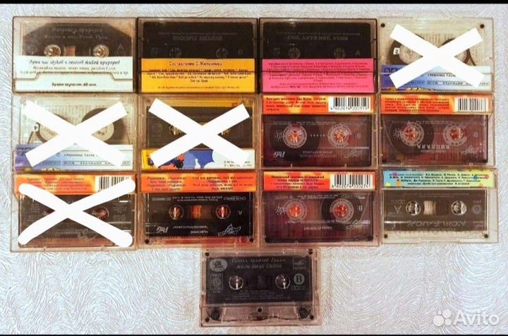 Коллекция детских аудиокассет СССР лицензионные