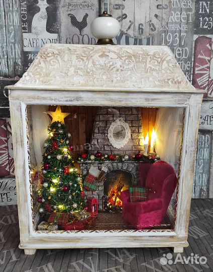 Новогодний фонарь. Румбокс