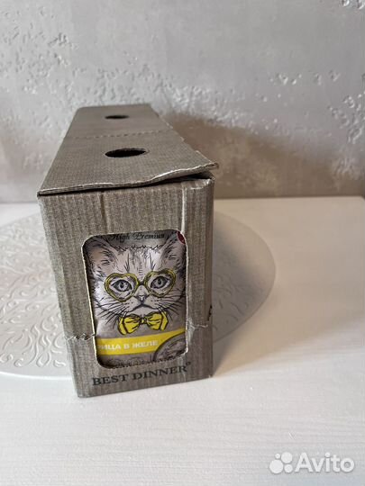 Влажный корм для кошек best dinner