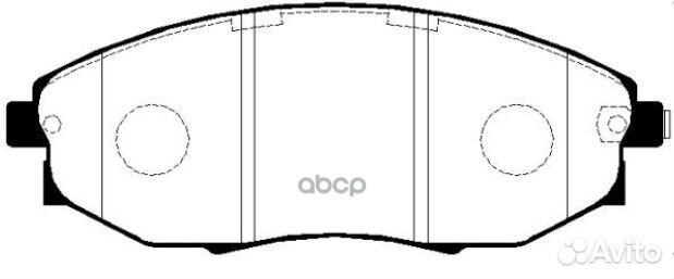 Колодки chevrolet Epica (V250) GK0443 CTR