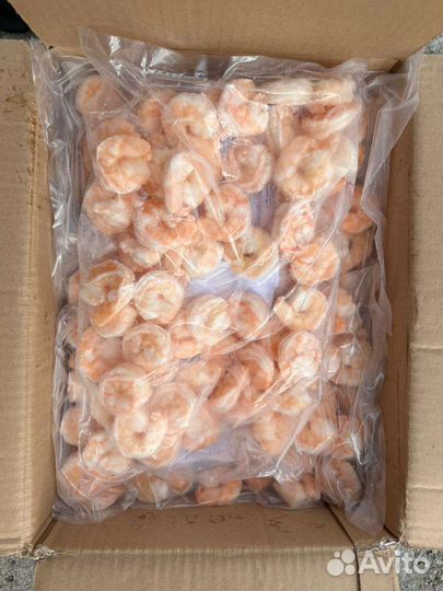 Креветки очищенные б/г