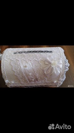 Свадебный сундук для денег