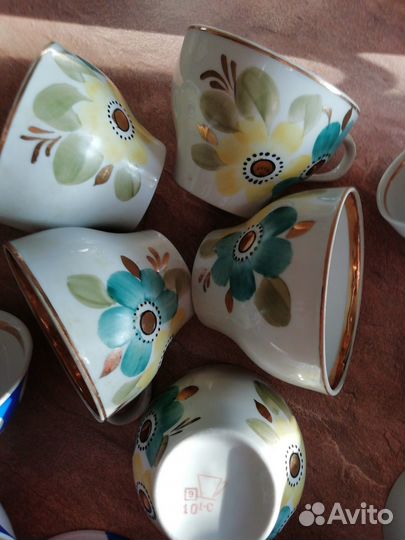 Чайный кружочки ссср. Баранов. Дулево