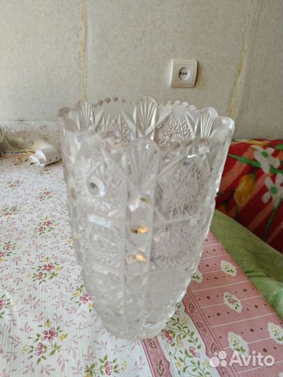 Ваза хрустальная СССР