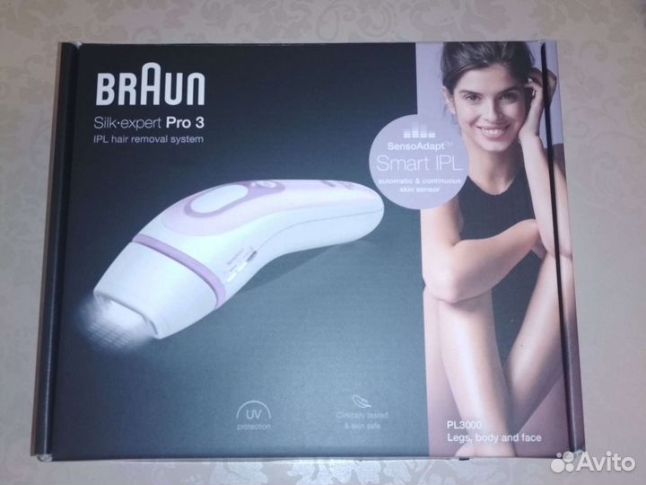 Braun Silk expert Pro3 фото эпилятор