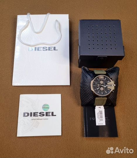 Часы Оригинальные новые diesel DZ4355 силикон