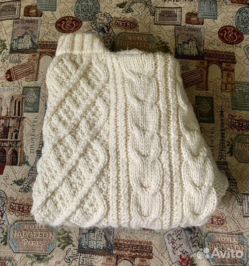 Свитер/пуловер вязаный