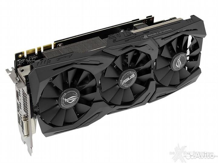 Видеокарта gtx 1070 8gb asus strix