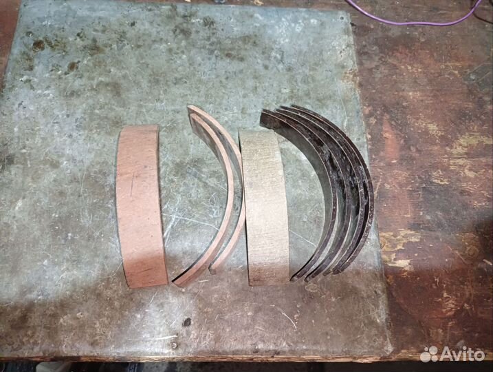 Накладки тормозных колодок заз 968