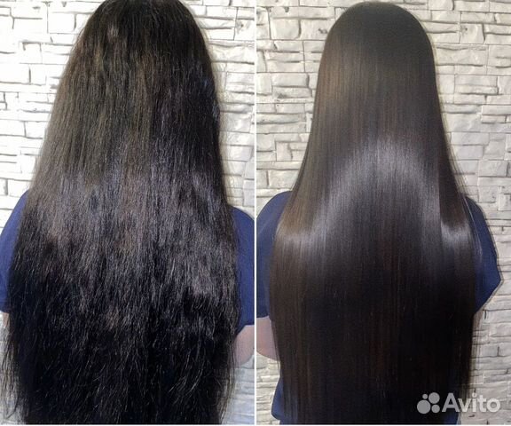 Кератиновое выпрямление и ботокс волос