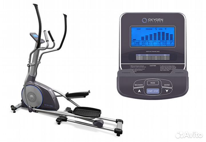 Эллиптический тренажер oxygen EX-54 HRC