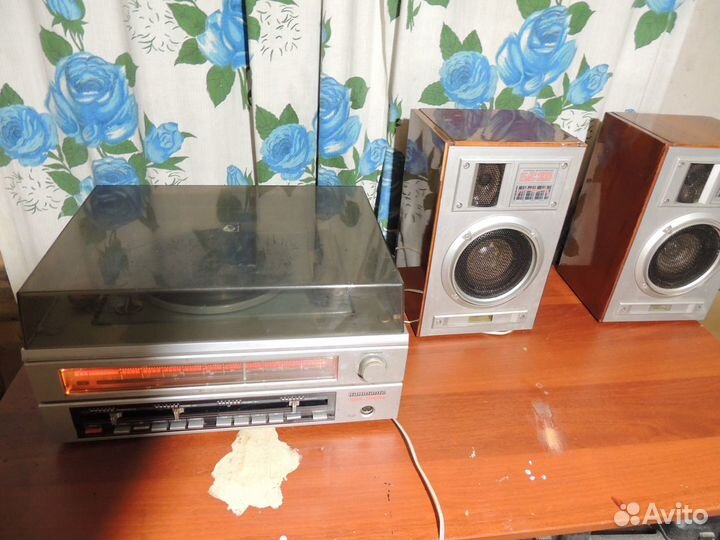 Радиола Кантата 205 стерео 2 штуки и колонки