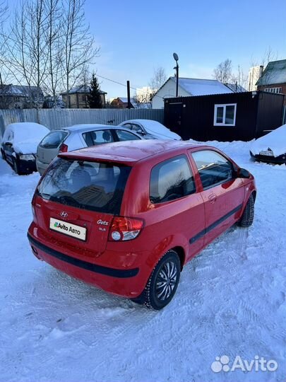 Hyundai Getz 1.6 AT, 2004, 200 000 км