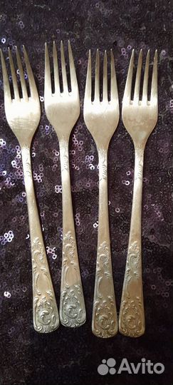 Мельхиоровые ложки.вилки