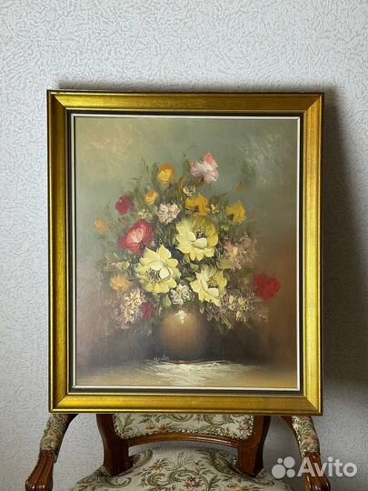 Картина на холсте старинная, Голландия, хх век