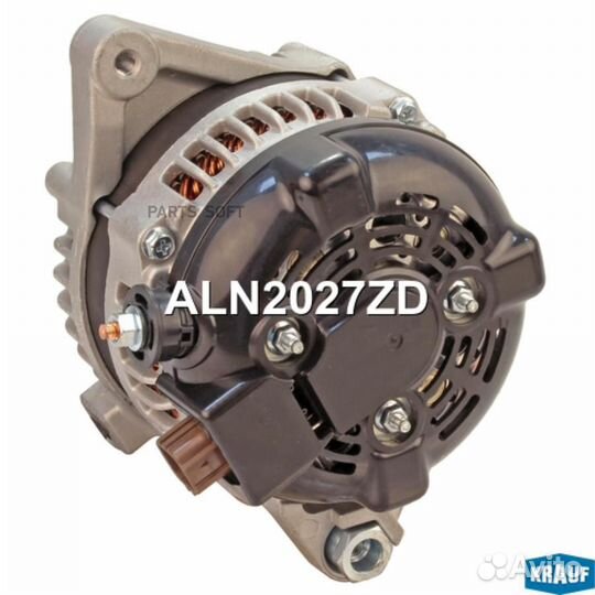 Krauf ALN2027ZD Генератор Krauf ALN2027ZD toyota Corolla 1.8 2zrfe 2008-2013 / toyota Matrix 1.8 2zr