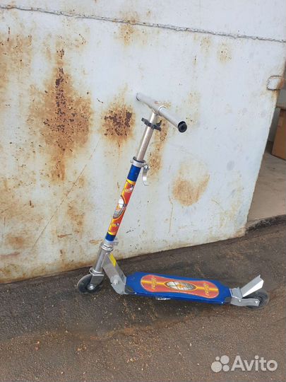 Самокат детский двухколесный бу