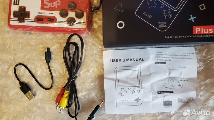 Игровая приставка SUP 400 in 1 с джойстиком новая